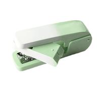 Cucitrice da scrivania, con braccio oscillante a 360 gradi, accessori da scrivania ergonomici antiscivolo, forniture per ufficio a portata profonda per scuola, aula casa