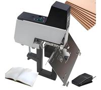 Cucitrice da scrivania resistente, raccoglitore automatico a sella, capacità 2-30 fogli, profondità di spillatura 100 mm, per stamperia e uffici