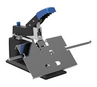 Cucitrice da scrivania resistente, rilegatrice manuale piatta, formato A3/A4, capacità 60 fogli, pinzatrice per opuscoli per ufficio e casa, ideale per rilegatura di libri e brochure