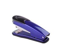 Cucitrice da tavolo di design, per scuola e ufficio, blu | Struttura metallica con design alla moda, cucitrice per la gestione dei file amichevole per la scuola e l'affare