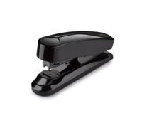 Cucitrice da tavolo Novus B 4FC re+new - Realizzata con plastica riciclata - Fino a 50 fogli - Punto piatto aperto chiuso e inchiodato - Include 200 punti metallici