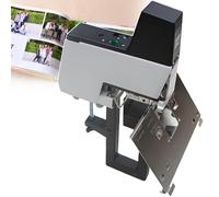 Cucitrice elettrica a sella, design automatico a pedale rapido, lega 2-50 fogli, spessore regolabile, profondità fino a 100 mm, 1-9 livelli di intensità per rilegatura piatta e a sella