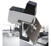Cucitrice elettrica a sella - Rilegatrice automatica, capacità 210, 80 fogli/min, doppia modalità (piatta/sella), pedale, senza attrezzi per uffici/tipografie