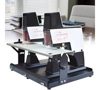 Cucitrice elettrica automatica a sella, rilegatrice a 9 velocità, doppia testa, touch screen e modalità pedale per punti 23/6, 23/8, 24/6, 24/8