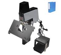 Cucitrice elettrica automatica a sella, rilegatrice per carta resistente con spessore regolabile, cucitrice elettrica con punto piatto e punto metallico a due modalità, per la scuola