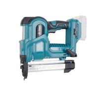 Cucitrice elettrica for chiodatrice diritta senza fili con pistola sparachiodi elettrica con chiodi da 32 mm 50 mm compatibile con batteria,Robusto e stabile(Blauw)