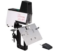 Cucitrice elettrica - Heavy Duty Rapid Dual Use Flat and Saddle Binder Book Binding Machine con pedale per ufficio
