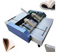 Cucitrice elettrica piegatrice, creatrice per libretti A3 e cartellina per carta, in acciaio inox, con interruttore autobloccante, adatta per graffette 24/6 libri