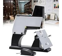 Cucitrice elettrica, raccoglitore a 9 velocità per 40 pagine, modalità di cucitura piatta e verticale, rilegatrice professionale