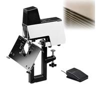 Cucitrice elettrica resistente con regolazione della forza in 1-9 fasi, lega 20-50 fogli, profondità 0-102 mm, compatibile con graffette 66/6 e 66/8