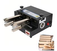 Cucitrice elettrica resistente, design a doppia testa resistente agli inceppamenti, funzionamento silenzioso per uffici e scuole, modello desktop affidabile per l'uso quotidiano, margine di 5 mm