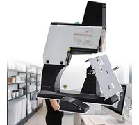 Cucitrice elettrica, rilegatura rapida automatica con pedale, spessore regolabile fino a 100 mm, 1-9 livelli di intensità, ideale per casa, scuola, ufficio e lavoro