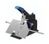 Cucitrice manuale for impieghi gravosi, cucitrice da tavolo in metallo con fermi, spessore massimo 6,5 mm, può essere utilizzata for la cucitura a sella o piatta. Ampia compatibilità