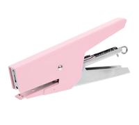 Cucitrice Manuale Portatile in Metallo Rosa per Ufficio e Scuola | Spillatrice da Scrivania, Uso su Documenti e Dispense, Prestazioni Stabili, Colore Resistente