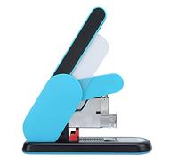 Cucitrice per carichi pesanti Posizionatore carta regolabile ad alta capacità Design ergonomico per rilegatura da scrivania 190 pagine Materiale ferro ABS 30,7 x 27,8 x 8 cm (Blu)