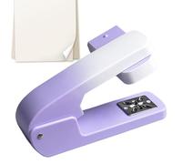 Cucitrice per libri, Cucitrice da scrivania a braccio oscillante a 360 gradi, Cucitrice per documenti con capacità di 20 fogli, Accessori da scrivania antiscivolo per l'imballaggio di opuscoli di