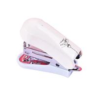 cucitrice, pinzatrice, Cucitrice manuale for la casa, piccola cucitrice da 20 fogli, sta nel palmo della mano, portatile, a risparmio di manodopera(E,Without staples)