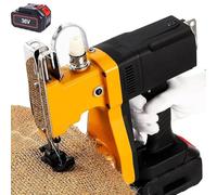 Cucitrice portatile per borse, ad alta velocità, con batteria da 36 V 2600 mAh, velocità 12000 giri/min, per sacchetti di carta e plastica, spessore 0,2-6 mm