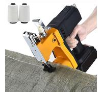 Cucitrice Portatile per Borse, Elettrica Macchine Tagliacuci, Senza Fili, 2s/bag, Batteria Al Litio Rimovibile, per Sacchi, Tessuti, pelle di Serpente, Carta, Sacchetti di Imballaggio