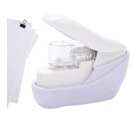 Cucitrice Senza Punti Metallici - 5 * 2,5 * 5 Cm Cucitrice Portatile Compatta Senza Punti Metallici |Per Bambini, Casa, Lavoro, Ufficio, Scuola, Aula, Scrivania, O