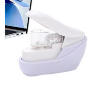 Cucitrice Senza Punti | Strumento Portatile Manuale | Crimpatrice per Carta | per Bambini Casa Business Scuola Aula Ospedale Documenti Fogli Bianco Blu Ufficio