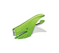Leitz Cucitrice a pinza 5547 - fino a 15 fogli, caricamento posteriore, compatibile P1 n.8 - verde