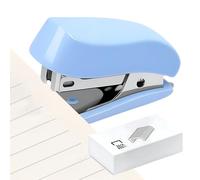 Cucitrici da Scrivania | Cucitrice Mini con Estraipunti Incorporato | Materiale per Insegnanti Attrezzatura per Rilegatura Fogli | per Studio Ufficio Casa Scuola Viaggio
