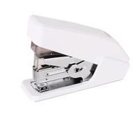 cucitrici per uso intensivo, Cucitrice manuale for la casa a molla Piccola cucitrice anti-inceppamento for ufficio Amministrativa Scrivania for studenti Decorativa(White)