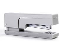 cucitrici per uso intensivo, Cucitrice manuale for la casa, cucitrice rotante a 360 gradi, da tavolo con punti metallici, scalpello affilato for ufficio e scuola(C-gray)