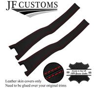 Cuciture Rosse 2X Pelle B Montante Cover Per Lancia Delta Integrale Evo 86-92