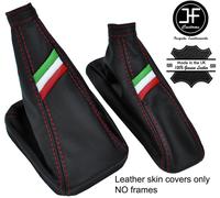 Cuciture Rosse Bandiera Italiana pelle Ghetta Set per Alfa Romeo Gtv Ragno 98-05