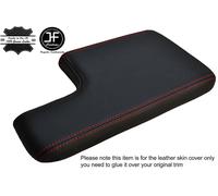 Cuciture Rosse Coperchio Bracciolo Vera Pelle Cover Per Ford Ranger Mazda B /