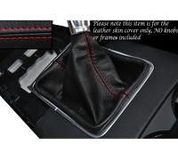 Cuciture Rosse Manuale Ghetta Del Cambio IN Pelle Per Audi A3 2013-2015 Su Nuovo