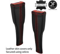 Cuciture Rosse Pelle 2X Sedile Cintura Leva Alto Cover Per Lotus Elise S3