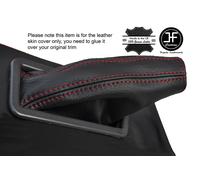 Cuciture Rosse Pelle Ghetta Del Freno a Mano Per Ford Cortina MK5 Crusader Nuova