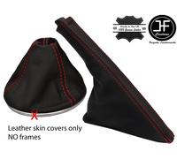 Cuciture Rosse Per Fiat 500 07-15 Gear & Slim Freno a Mano Ghette Top Grana