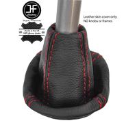 Cuciture Rosse Top Grana Pelle Manuale Ghetta Della Marcia Per Smart Forfour