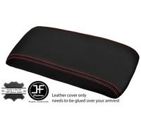 Cuciture Rosse Vera Pelle Bracciolo Cover Per S15 200SX Silvia 1999-2003 Nuova