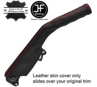 Cuciture Rosse Vera Pelle Slim Ghetta Del Freno a Mano Per Porsche 914-6 914 A 2
