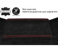 Cuciture Rosse Vera Scamosciata Bracciolo Cover Adatto a Toyota MR2 MK1 AW11