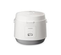CUCKOO CR-1095 - Cuociriso da 10 tazze (non cotte) / 20 tazze (cotto), con pentola interna antiaderente, interruttore a pressione (bianco)