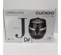 CUCKOO CRP-JHR0660FD Pentola per riso a pressione (6 persone, argento tè scur...