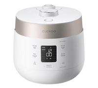 CUCKOO CRP-ST1009F - Cuociriso e scaldabagno con 20 tazze (bollite) a doppia pressione cuoci riso e scalda con rivestimento antiaderente, 16 opzioni di menu, 3 guide vocali, pulizia automatica