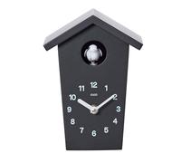 Cuco Clock Mini orologio a cucù 17 x 12,4 x 9cm Nero legno
