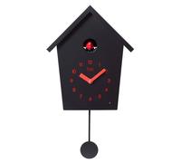 Cuco Clock Orologio a cucù REIHENHAUS 28,3 x 22,8 x 10,4cm Nero/rosso