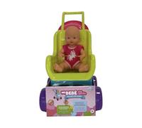 CUCOSITO 1 Sedia Vicam + Bambola 35 cm 2 x 1 Assortiti Vinile, Multicolore