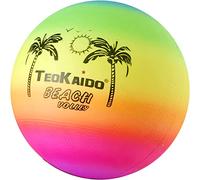 CUCUBA Pallone Da Beach/Acqua Volley in Gomma da Allenamento o Partita Taglia 5 (arcobaleno)