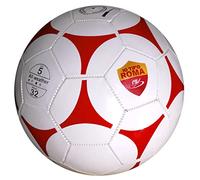 CUCUBA Pallone Da Calcio Da Allenamento O Partita Misura 5 Lucido Per Romanisti (Colore dominante: bianco) io tifo Roma
