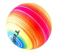 CUCUBA Pallone Palla Multicolore Arcobaleno di Gomma Da Acqua Volley Pallamano Pallanuoto Diametro 22 cm