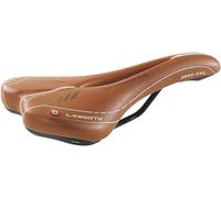CUCUBA Sella Sellino Montegrappa con Foro Anti-Prostatico e Imbottitura in Poliuretano Flex Extra Morbida per Bici da Corsa Trekking, Cross e Mtb in Pelle Sintetica Mod Maxx Liberty